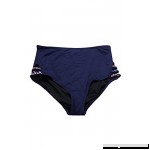 Vince Camuto Womens V77481 Strappy High Waist Bikini Bottoms Navy Navy B075WMYCR6